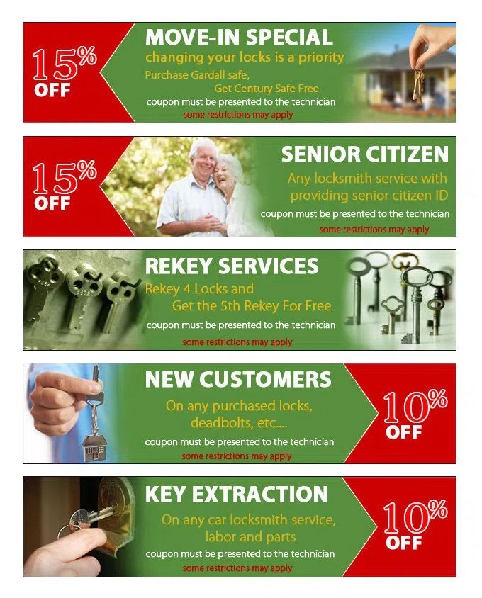 Neighborhood Locksmith Services Oak Brook, IL 630-823-0573 - coupon-cont-68-25mod